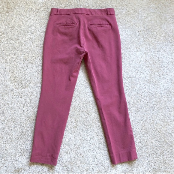 Banana Republic | Sloan Curvy Fit Ankle Pants Red - Picture 3 of 7